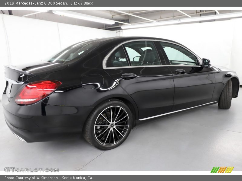 Black / Black 2019 Mercedes-Benz C 300 Sedan