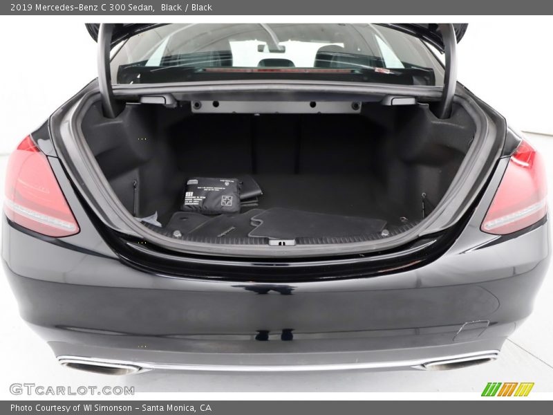 Black / Black 2019 Mercedes-Benz C 300 Sedan