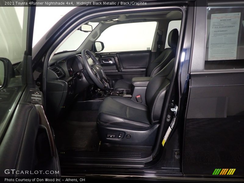 Midnight Black Metallic / Black/Graphite 2021 Toyota 4Runner Nightshade 4x4