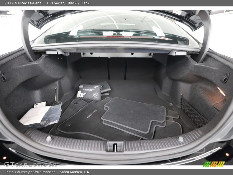Black / Black 2019 Mercedes-Benz C 300 Sedan