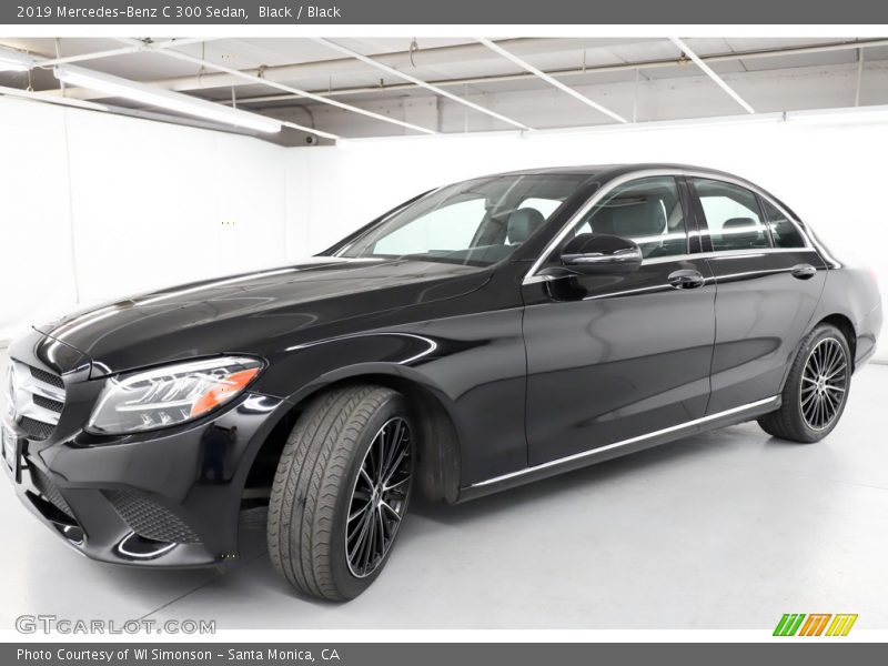 Black / Black 2019 Mercedes-Benz C 300 Sedan