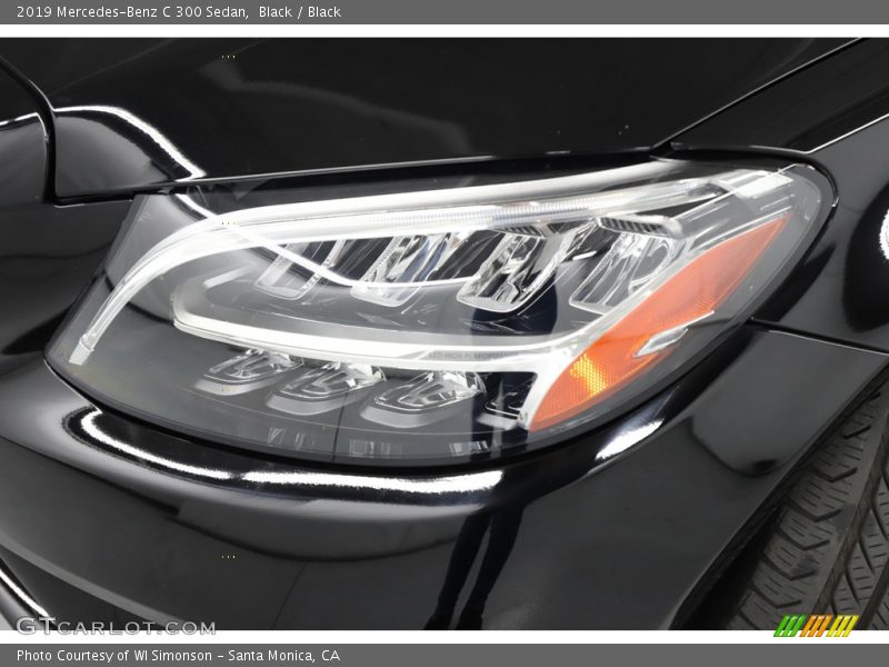 Black / Black 2019 Mercedes-Benz C 300 Sedan