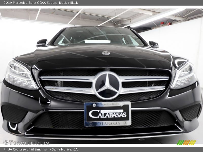 Black / Black 2019 Mercedes-Benz C 300 Sedan