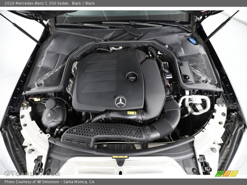 Black / Black 2019 Mercedes-Benz C 300 Sedan