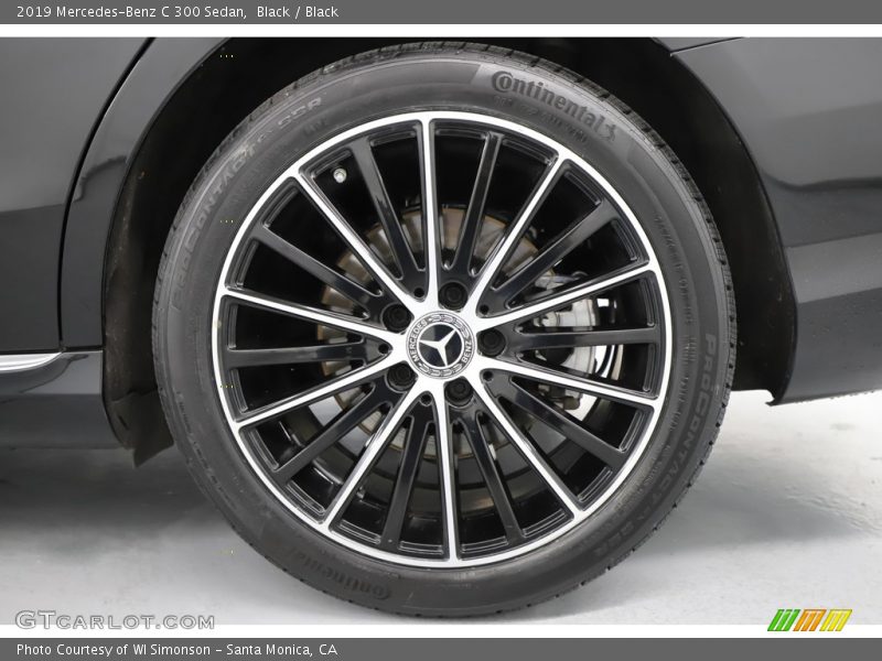 Black / Black 2019 Mercedes-Benz C 300 Sedan
