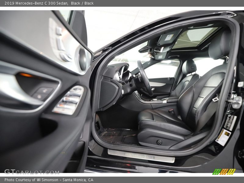 Black / Black 2019 Mercedes-Benz C 300 Sedan