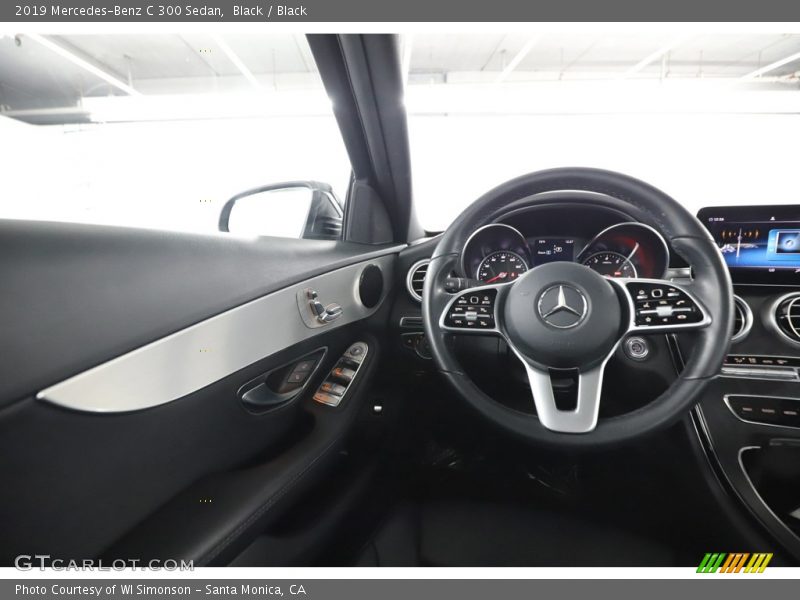 Black / Black 2019 Mercedes-Benz C 300 Sedan