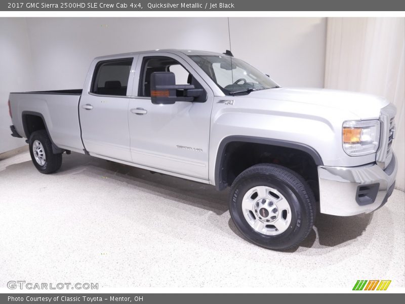  2017 Sierra 2500HD SLE Crew Cab 4x4 Quicksilver Metallic