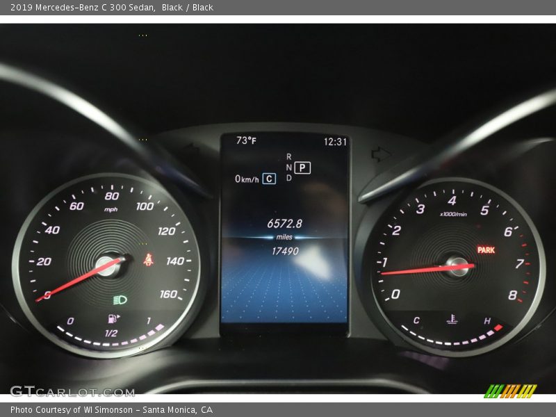 Black / Black 2019 Mercedes-Benz C 300 Sedan
