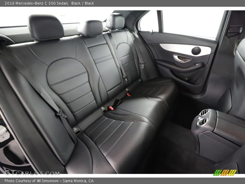 Black / Black 2019 Mercedes-Benz C 300 Sedan