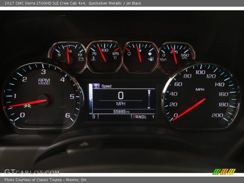  2017 Sierra 2500HD SLE Crew Cab 4x4 SLE Crew Cab 4x4 Gauges
