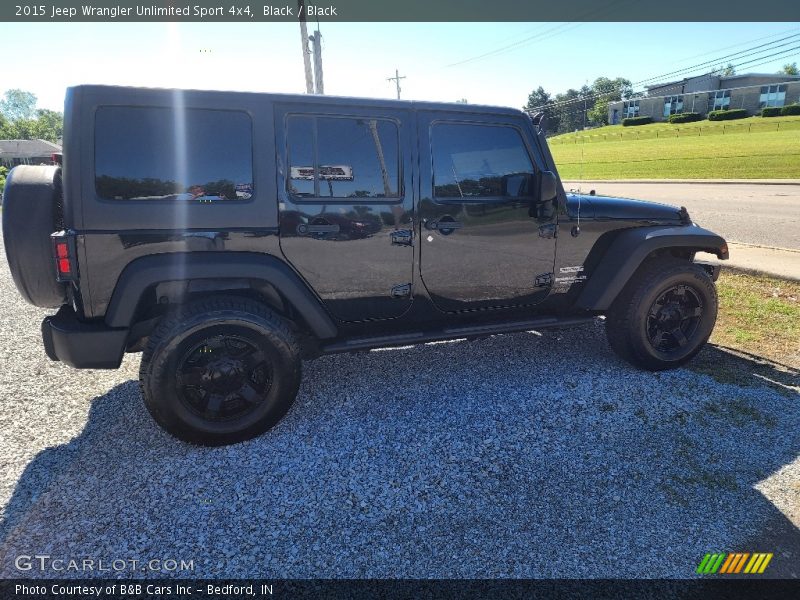Black / Black 2015 Jeep Wrangler Unlimited Sport 4x4