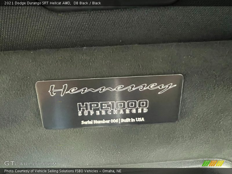  2021 Durango SRT Hellcat AWD Logo