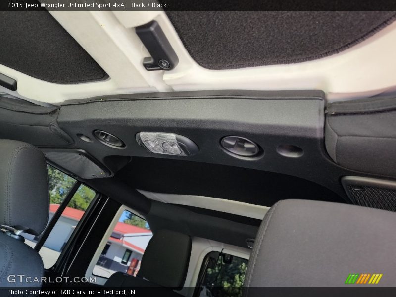 Black / Black 2015 Jeep Wrangler Unlimited Sport 4x4