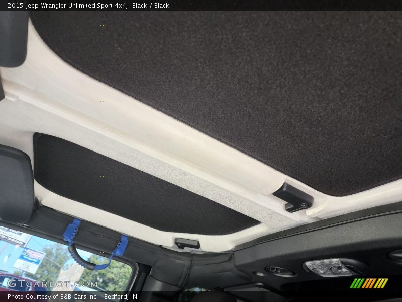 Black / Black 2015 Jeep Wrangler Unlimited Sport 4x4