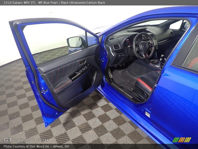 Front Seat of 2019 WRX STI