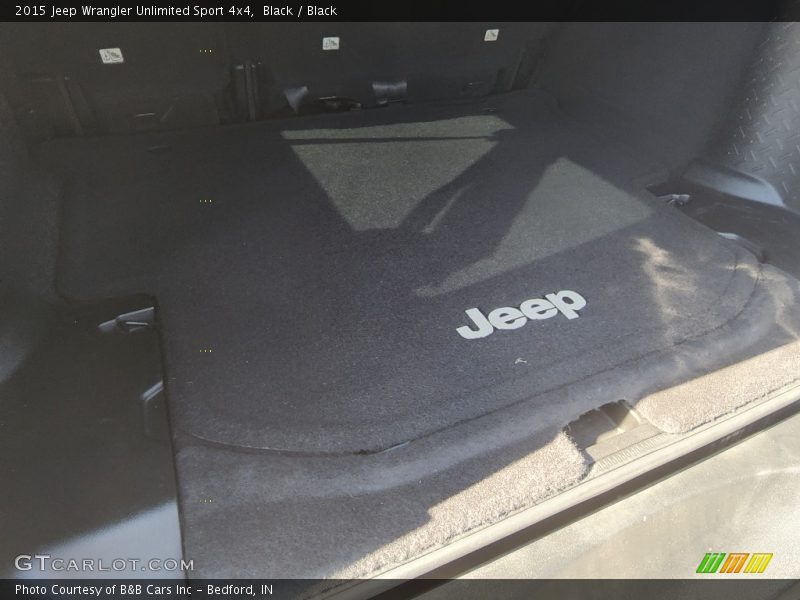 Black / Black 2015 Jeep Wrangler Unlimited Sport 4x4