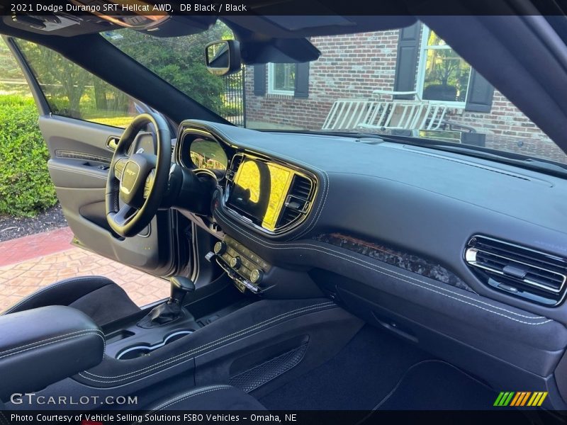 Dashboard of 2021 Durango SRT Hellcat AWD