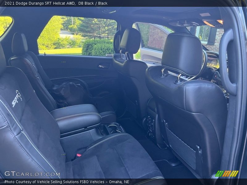 Rear Seat of 2021 Durango SRT Hellcat AWD