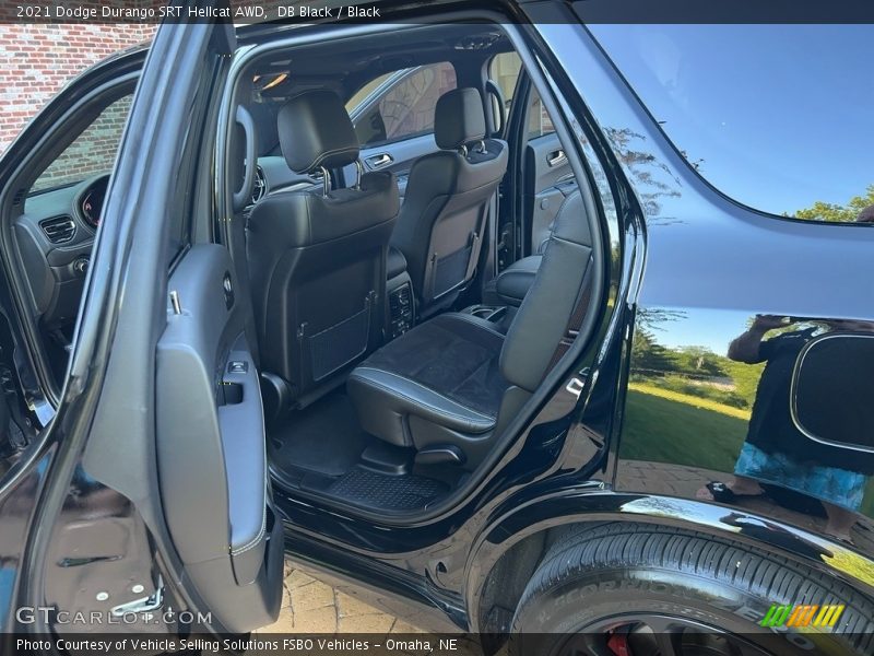 Rear Seat of 2021 Durango SRT Hellcat AWD