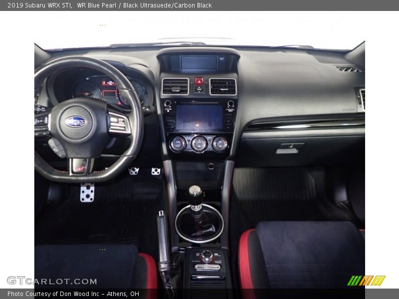 Dashboard of 2019 WRX STI