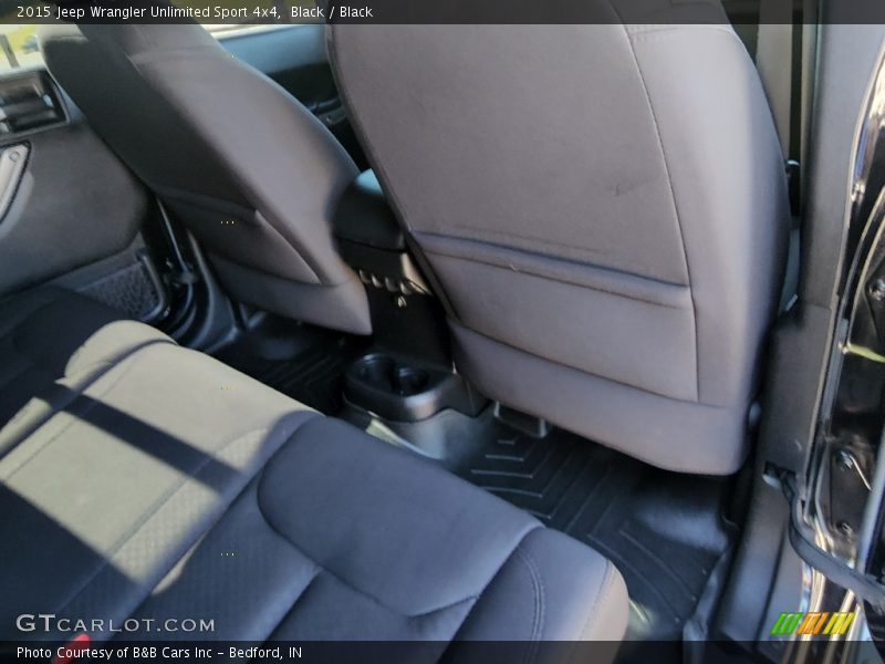 Black / Black 2015 Jeep Wrangler Unlimited Sport 4x4