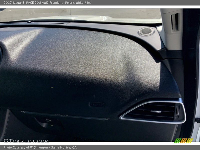 Polaris White / Jet 2017 Jaguar F-PACE 20d AWD Premium