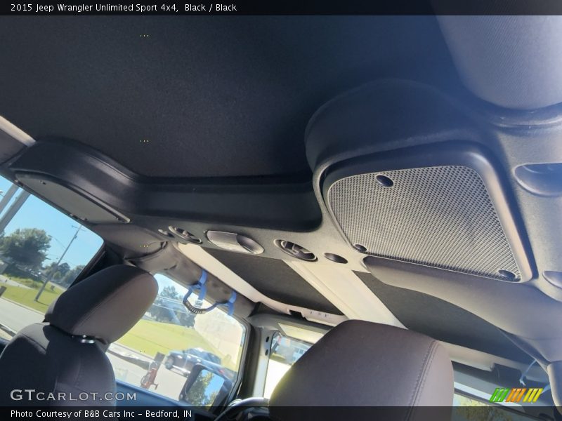 Black / Black 2015 Jeep Wrangler Unlimited Sport 4x4