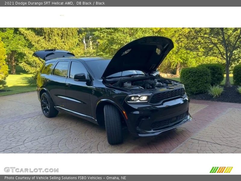 DB Black / Black 2021 Dodge Durango SRT Hellcat AWD