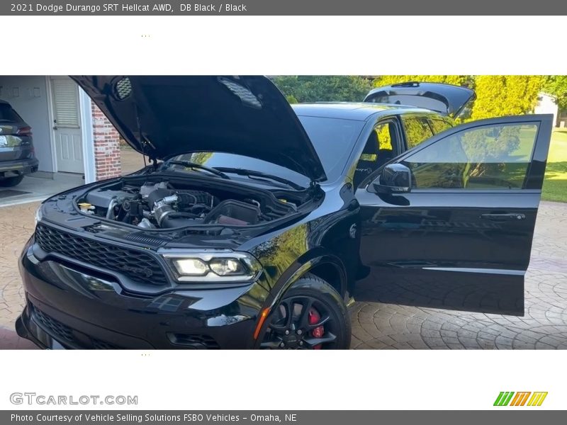 DB Black / Black 2021 Dodge Durango SRT Hellcat AWD