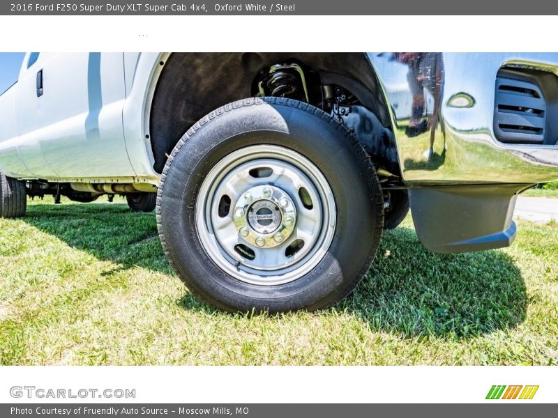 Oxford White / Steel 2016 Ford F250 Super Duty XLT Super Cab 4x4