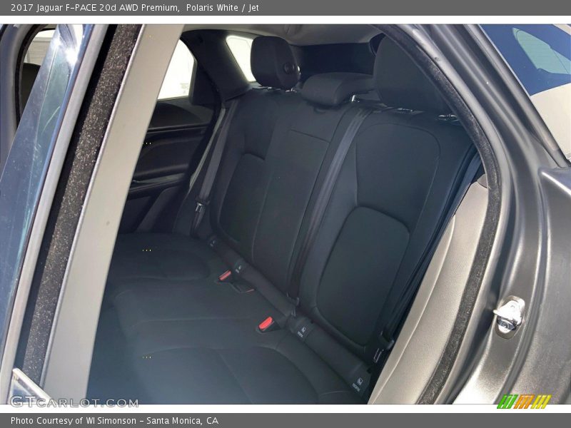 Polaris White / Jet 2017 Jaguar F-PACE 20d AWD Premium