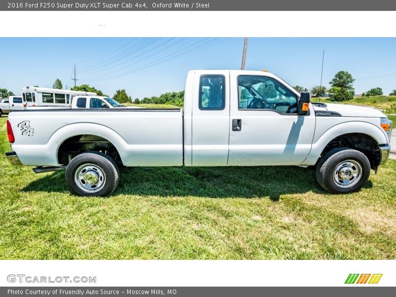 Oxford White / Steel 2016 Ford F250 Super Duty XLT Super Cab 4x4