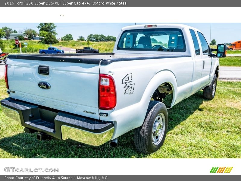 Oxford White / Steel 2016 Ford F250 Super Duty XLT Super Cab 4x4