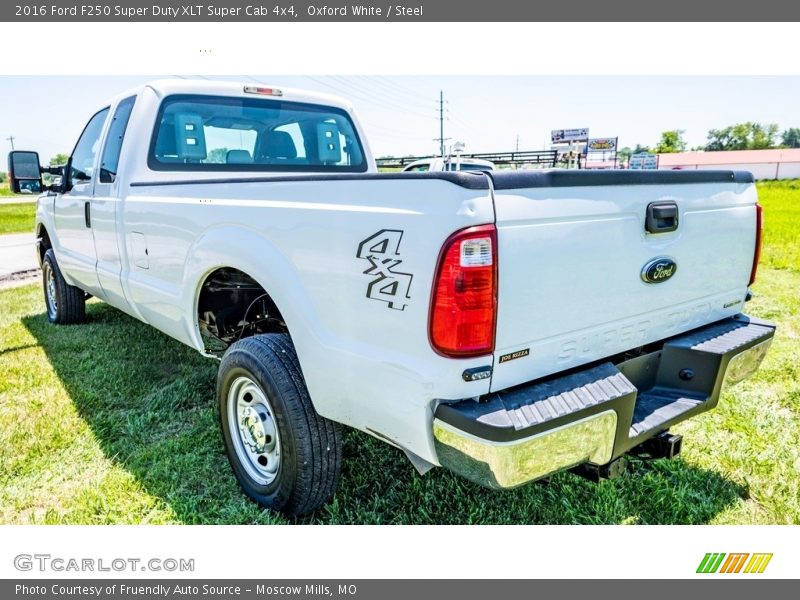Oxford White / Steel 2016 Ford F250 Super Duty XLT Super Cab 4x4