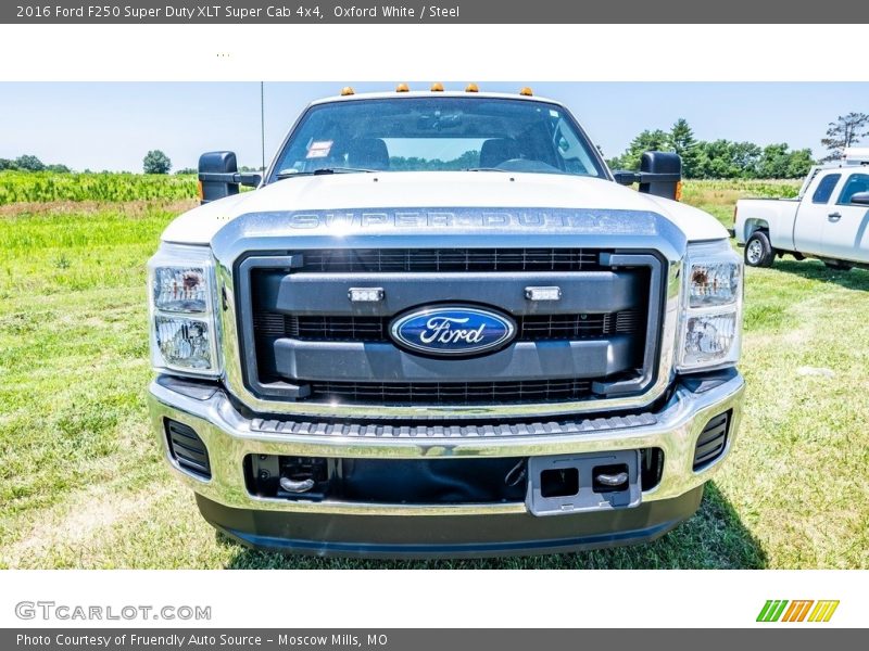 Oxford White / Steel 2016 Ford F250 Super Duty XLT Super Cab 4x4