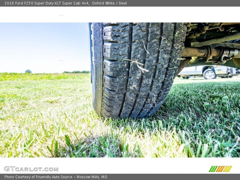 Oxford White / Steel 2016 Ford F250 Super Duty XLT Super Cab 4x4