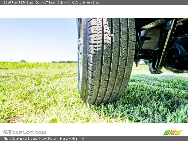 Oxford White / Steel 2016 Ford F250 Super Duty XLT Super Cab 4x4