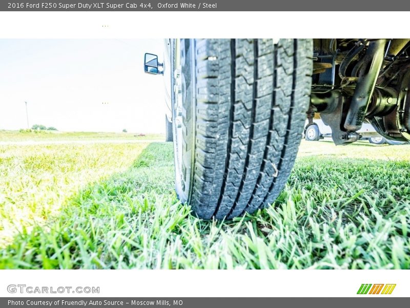 Oxford White / Steel 2016 Ford F250 Super Duty XLT Super Cab 4x4