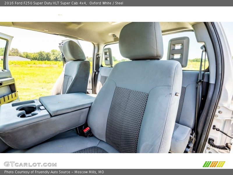 Oxford White / Steel 2016 Ford F250 Super Duty XLT Super Cab 4x4