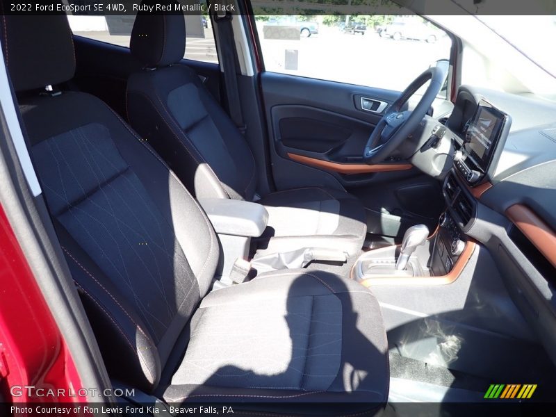 Ruby Red Metallic / Black 2022 Ford EcoSport SE 4WD