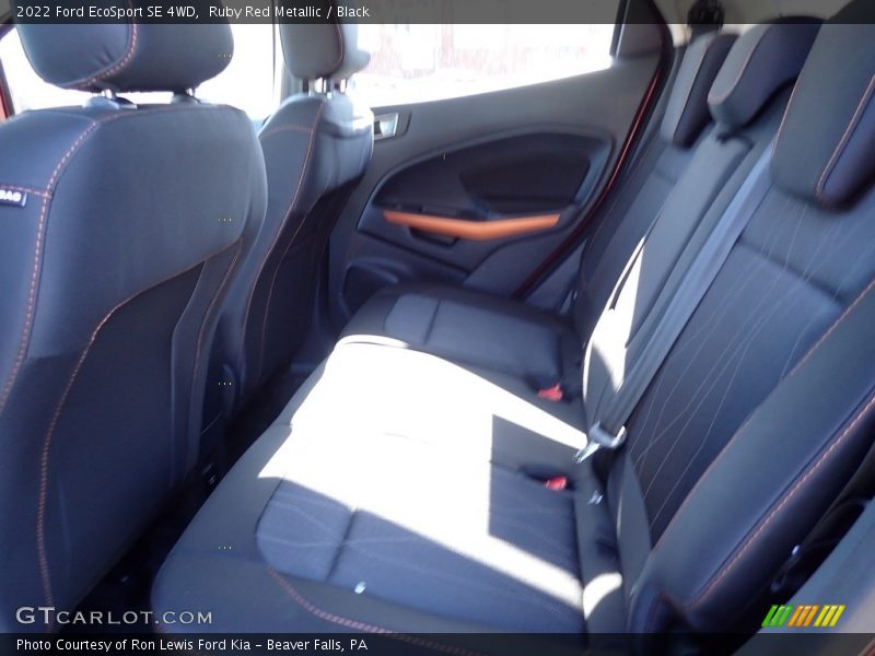Ruby Red Metallic / Black 2022 Ford EcoSport SE 4WD