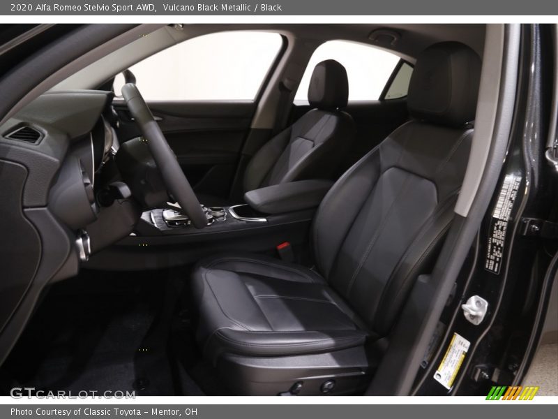 Vulcano Black Metallic / Black 2020 Alfa Romeo Stelvio Sport AWD