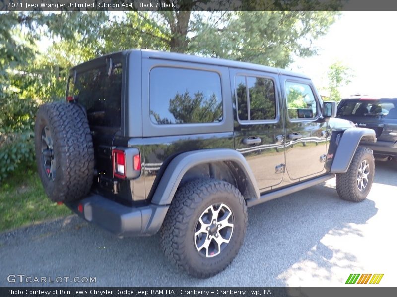 Black / Black 2021 Jeep Wrangler Unlimited Rubicon 4x4