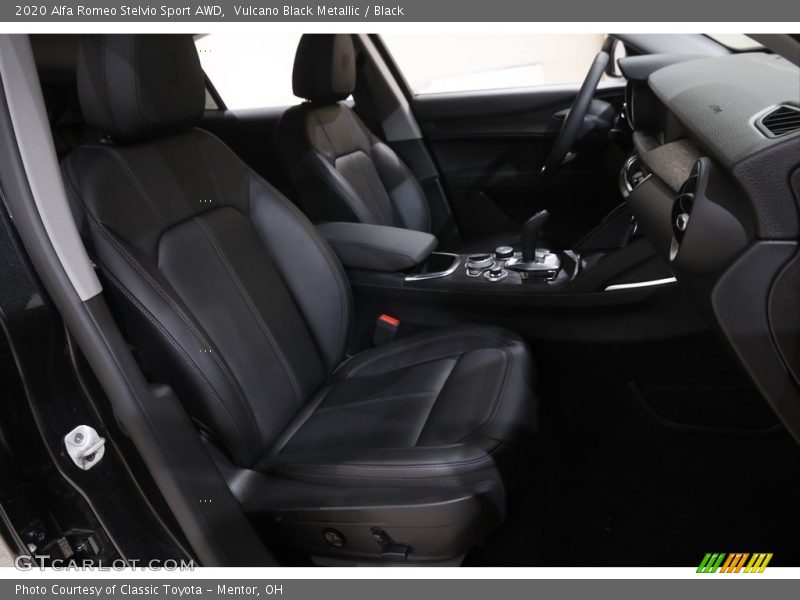 Vulcano Black Metallic / Black 2020 Alfa Romeo Stelvio Sport AWD