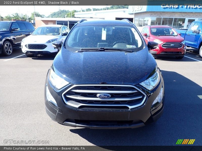 Shadow Black / Black 2022 Ford EcoSport SE 4WD