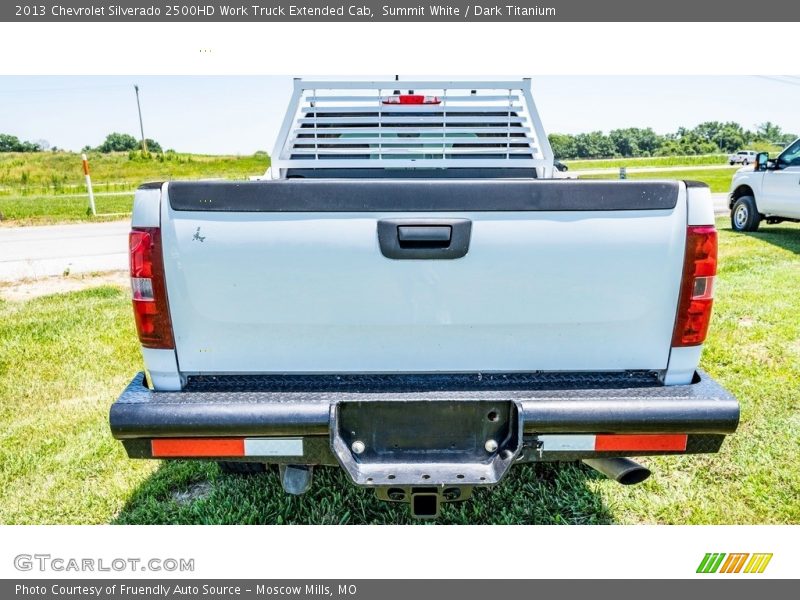 Summit White / Dark Titanium 2013 Chevrolet Silverado 2500HD Work Truck Extended Cab