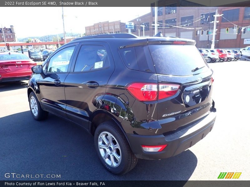 Shadow Black / Black 2022 Ford EcoSport SE 4WD