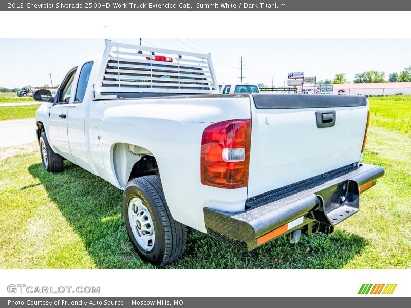 Summit White / Dark Titanium 2013 Chevrolet Silverado 2500HD Work Truck Extended Cab