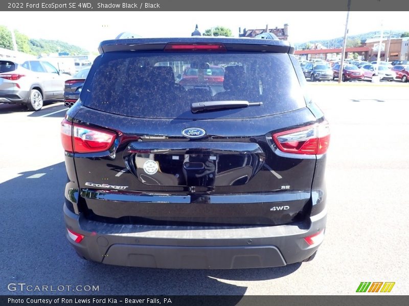 Shadow Black / Black 2022 Ford EcoSport SE 4WD